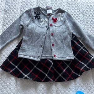 Vintage Good Lad Little Girls Sweater with Bows Size 2T